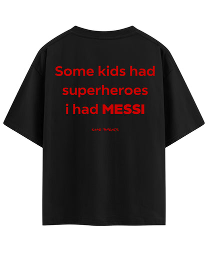 Black Oversized T-shirt Back Design