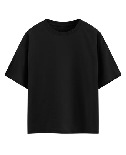 Black Oversized T-shirt Front Design